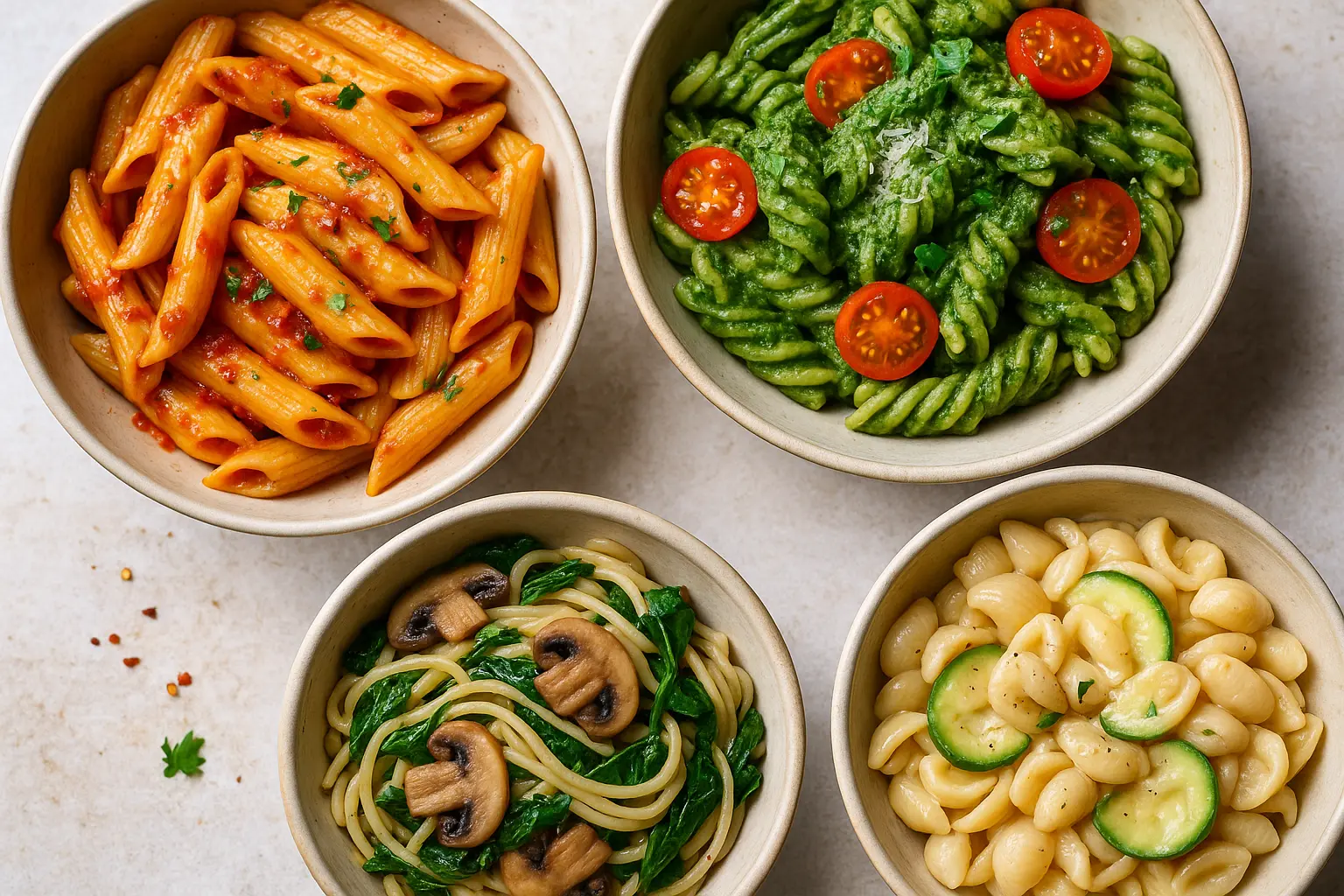 Quick Vegan Pasta Recipes for Busy Nights