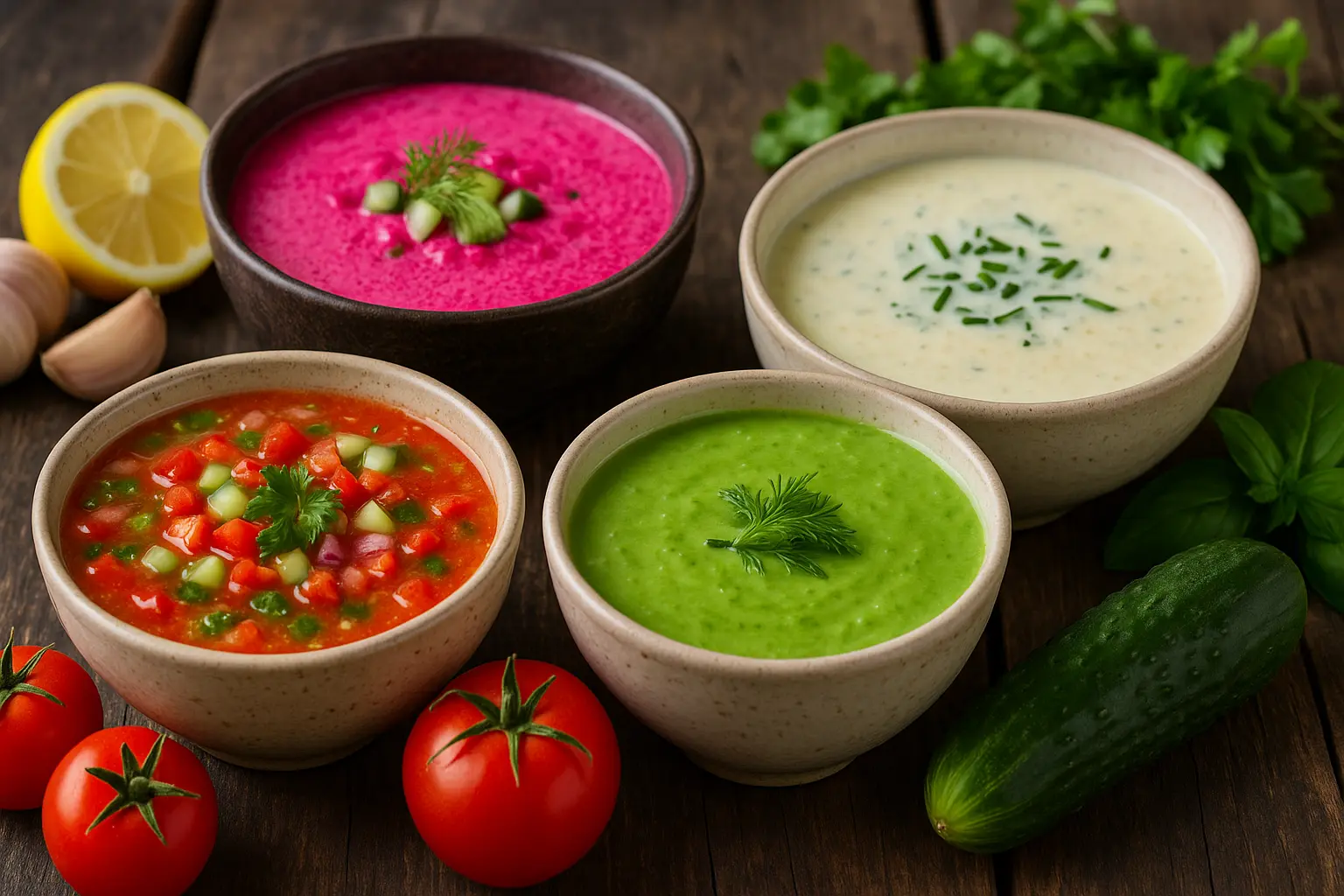 Refreshing Cold Soups from Different Cultures