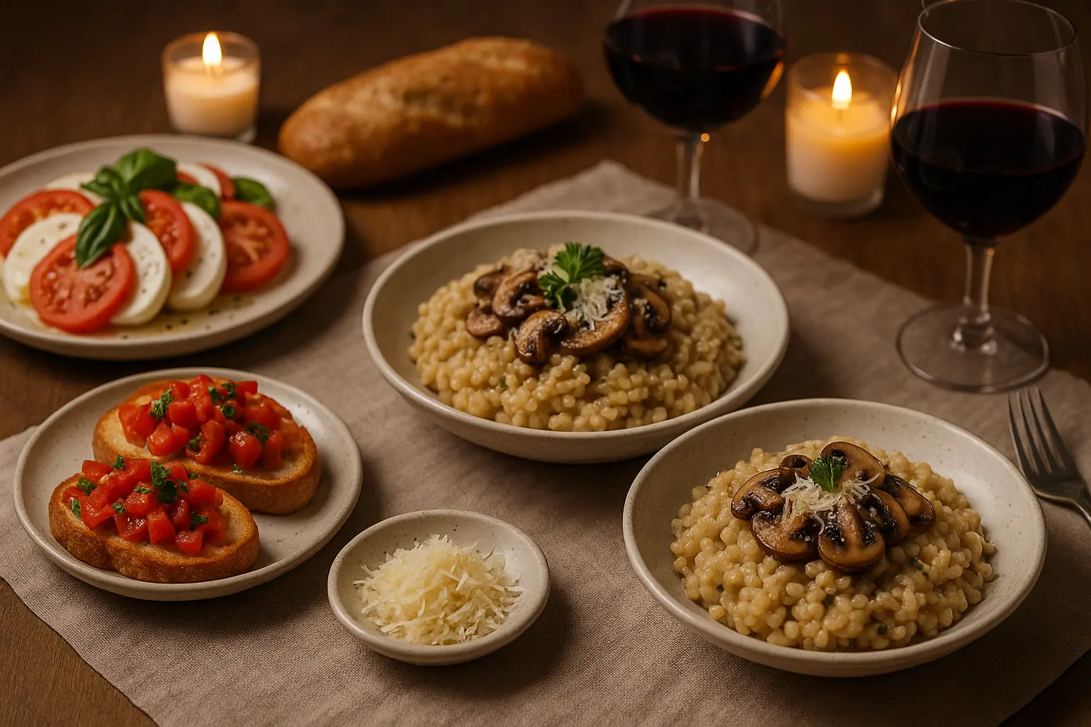 Romantic Italian Dishes for At-Home Date Nights