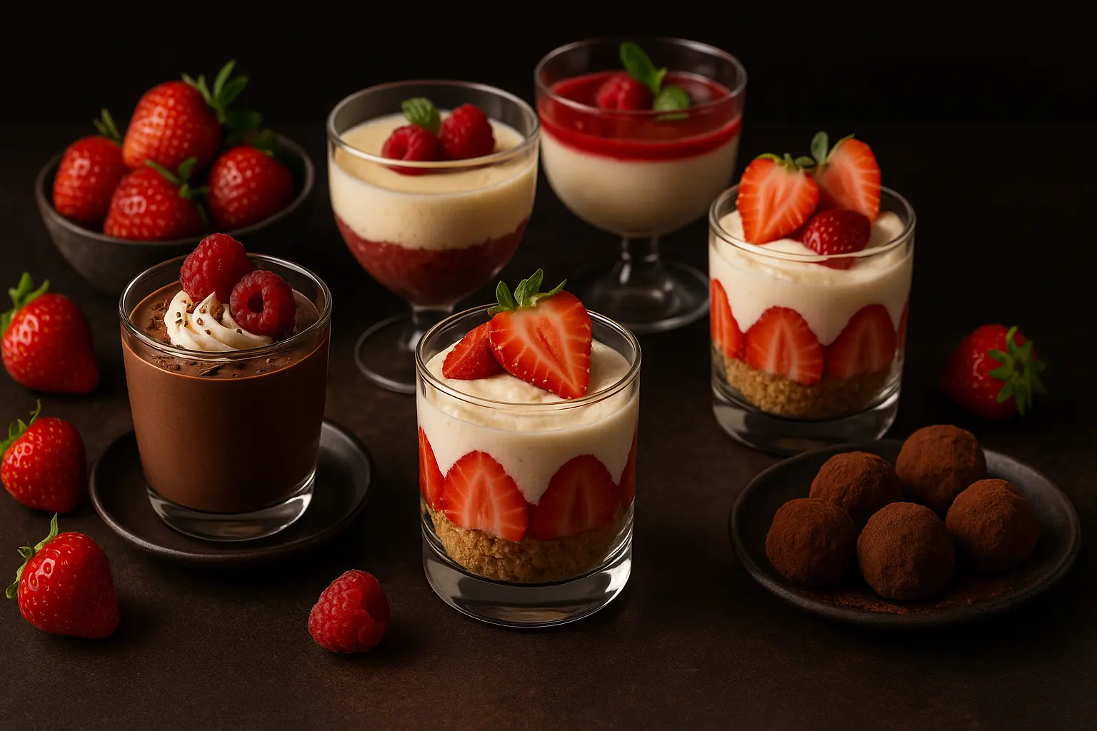 Romantic No-Bake Desserts for Date Night