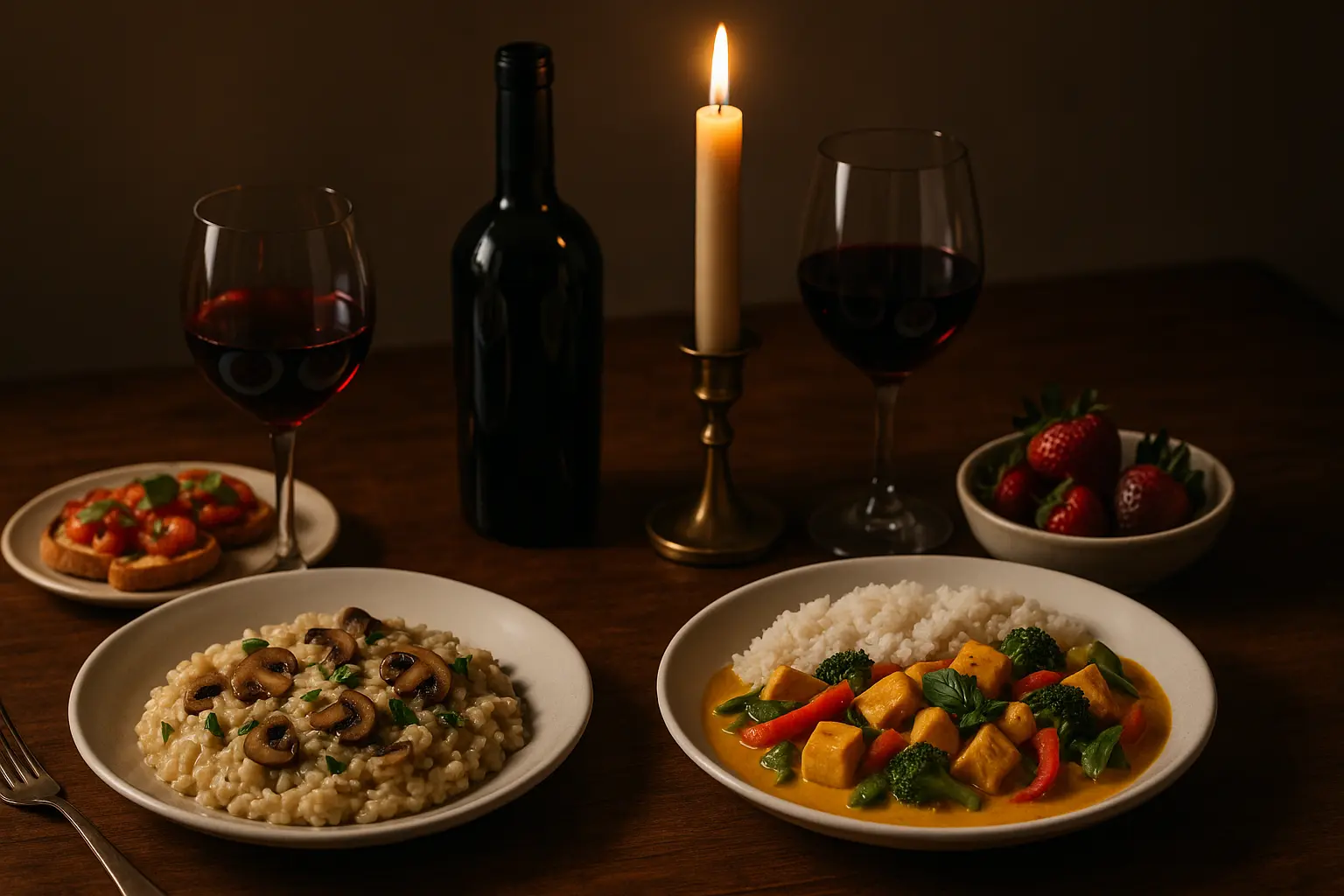 Romantic Vegan Dinners for Two