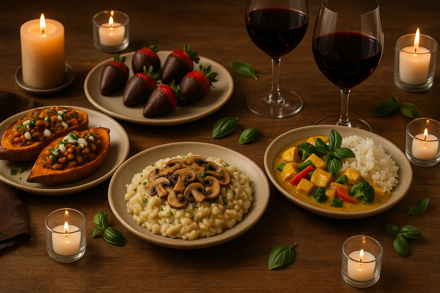 romantic-vegan-dinner-for-two-with-gourmet-dishes