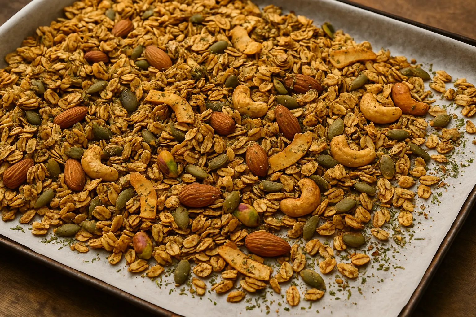 Savory Granola Mixes for Midday Cravings