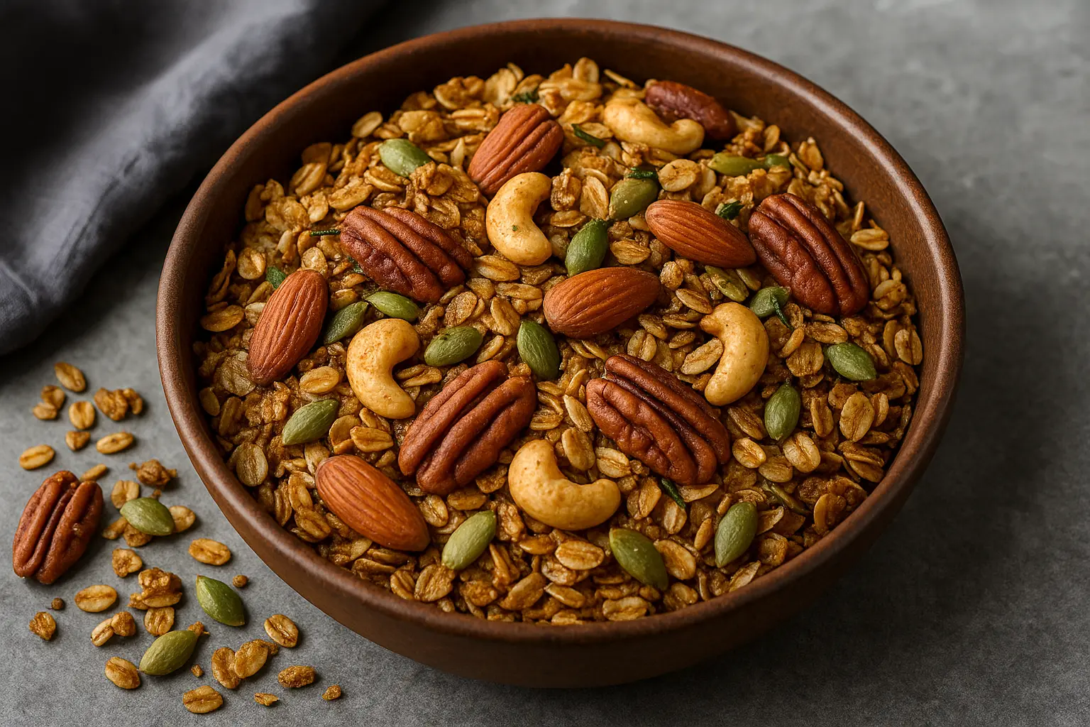 savory-granola-mix-with-nuts-seeds-healthy-vegan-