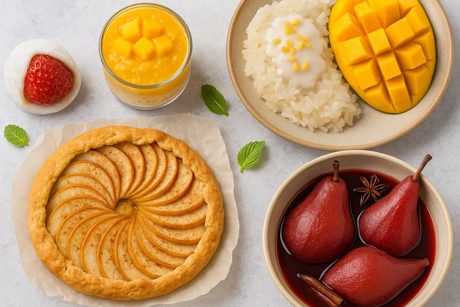 Seasonal Fruit Desserts with Global Twists