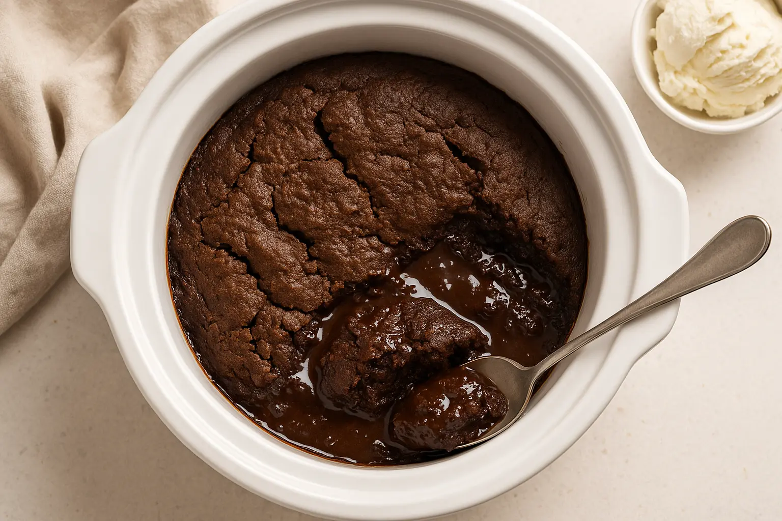 slow-cooker-chocolate-lava-cake-dessert