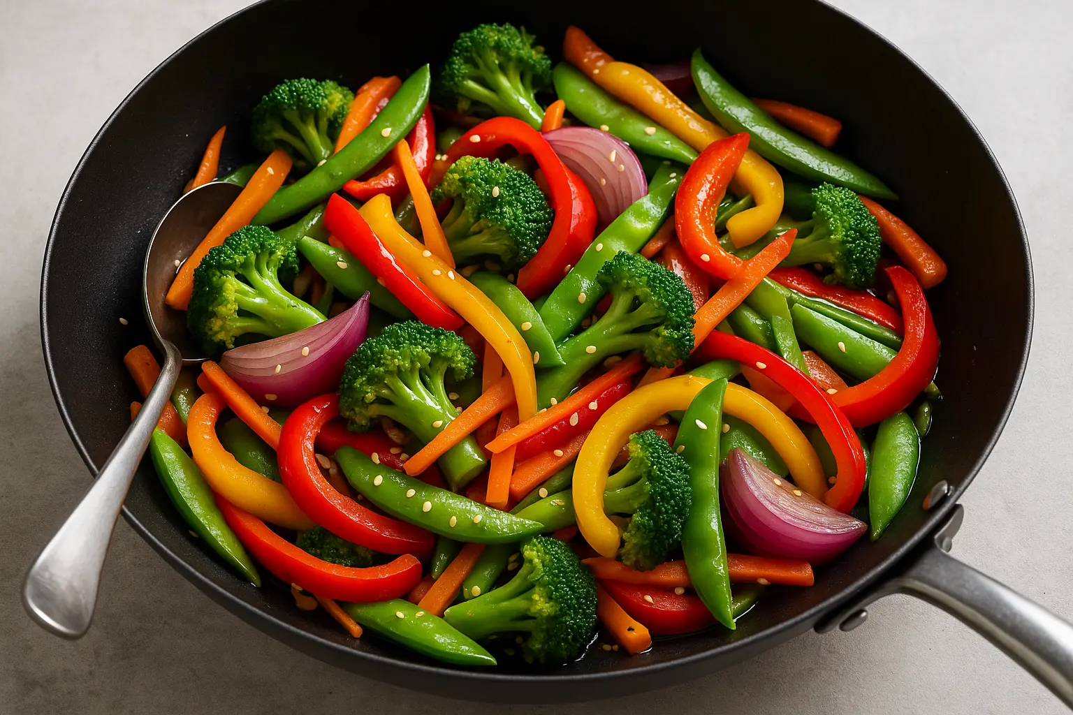 Vibrant Veggie Stir-Fries Without Soy Sauce