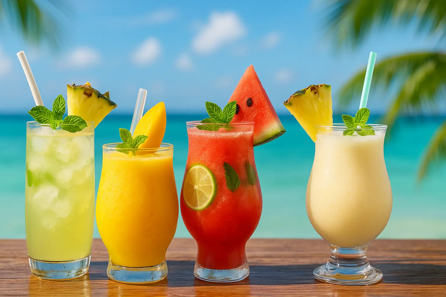 Cold Drinks That Feel Like a Tropical Holiday