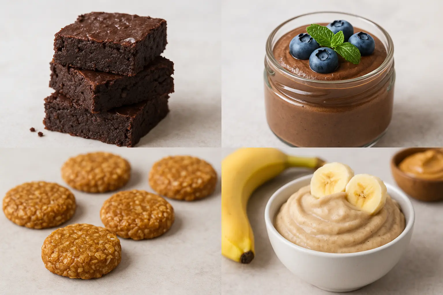vegan-5-ingredient-desserts-brownies-mousse-cookies-banana-nicecream
