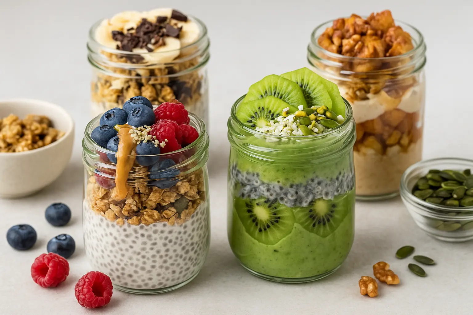 Vegan Breakfast Parfaits That Boost Energy