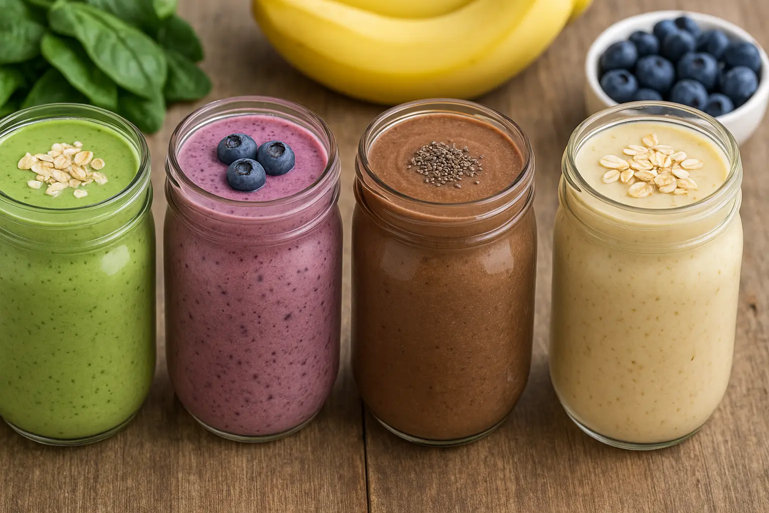 Breakfast Smoothies That Double as Meal Replacements – Healthy, Vegan & Filling