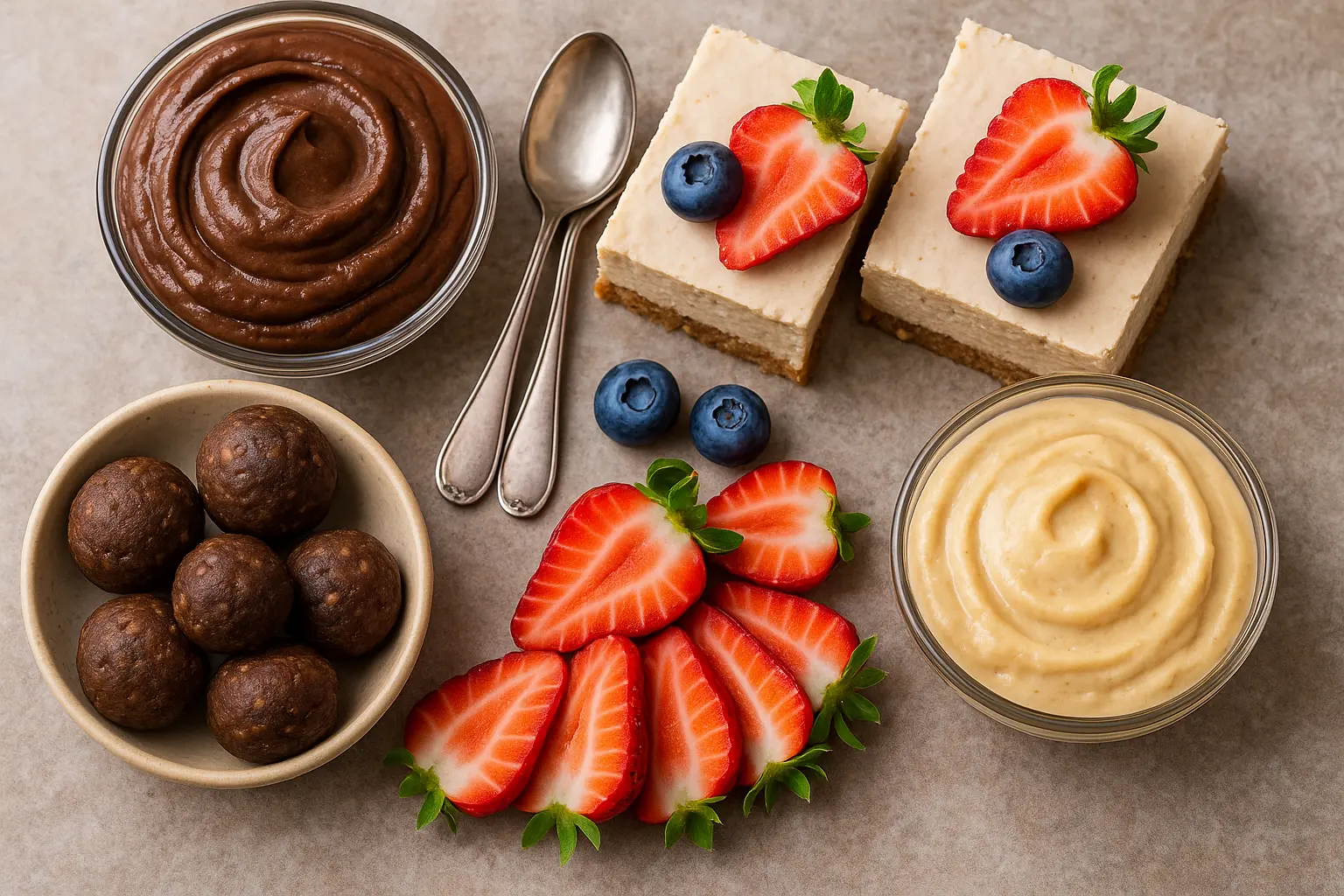 Vegan Desserts with Natural Sweeteners