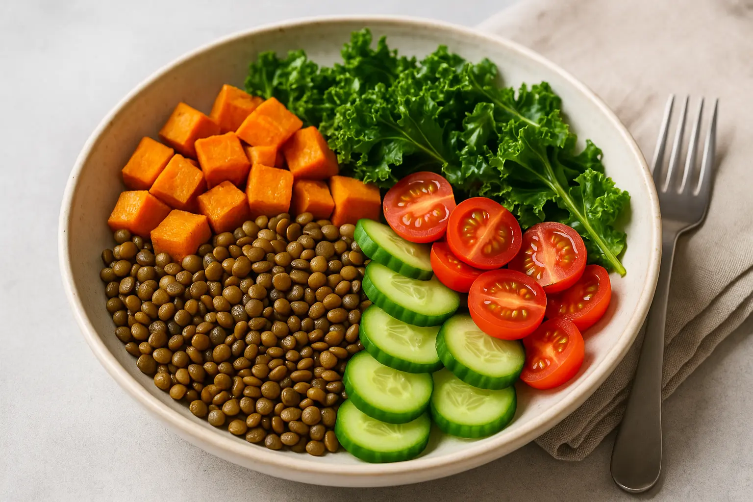 Protein-Rich Lentil Bowls for Lunch