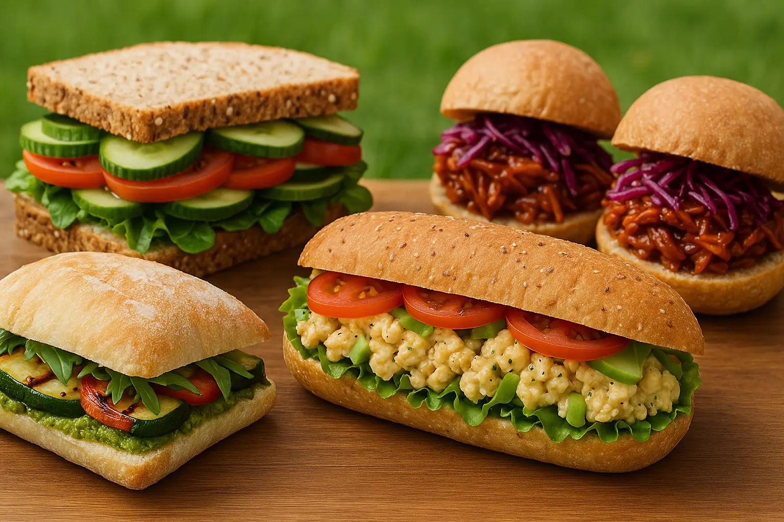 Vegan Sandwiches Perfect for Picnics