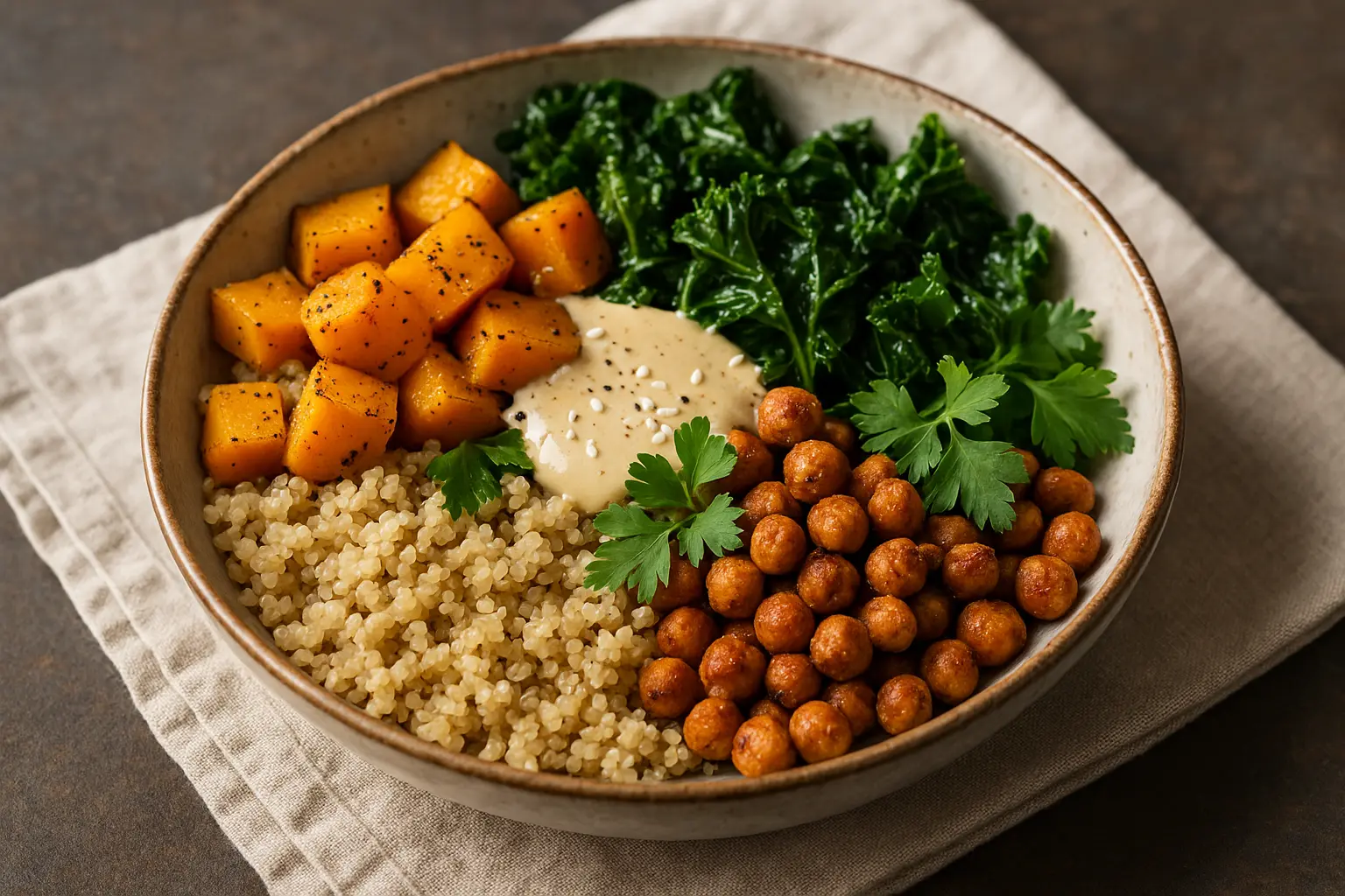 Warm Grain Bowls Perfect for Chilly Evenings