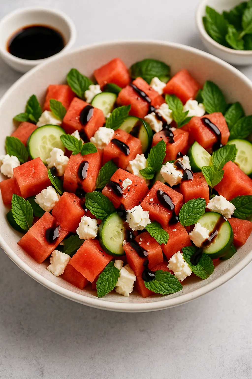 Trending 2025 Watermelon Feta Mint Salad for Hot Summer Days