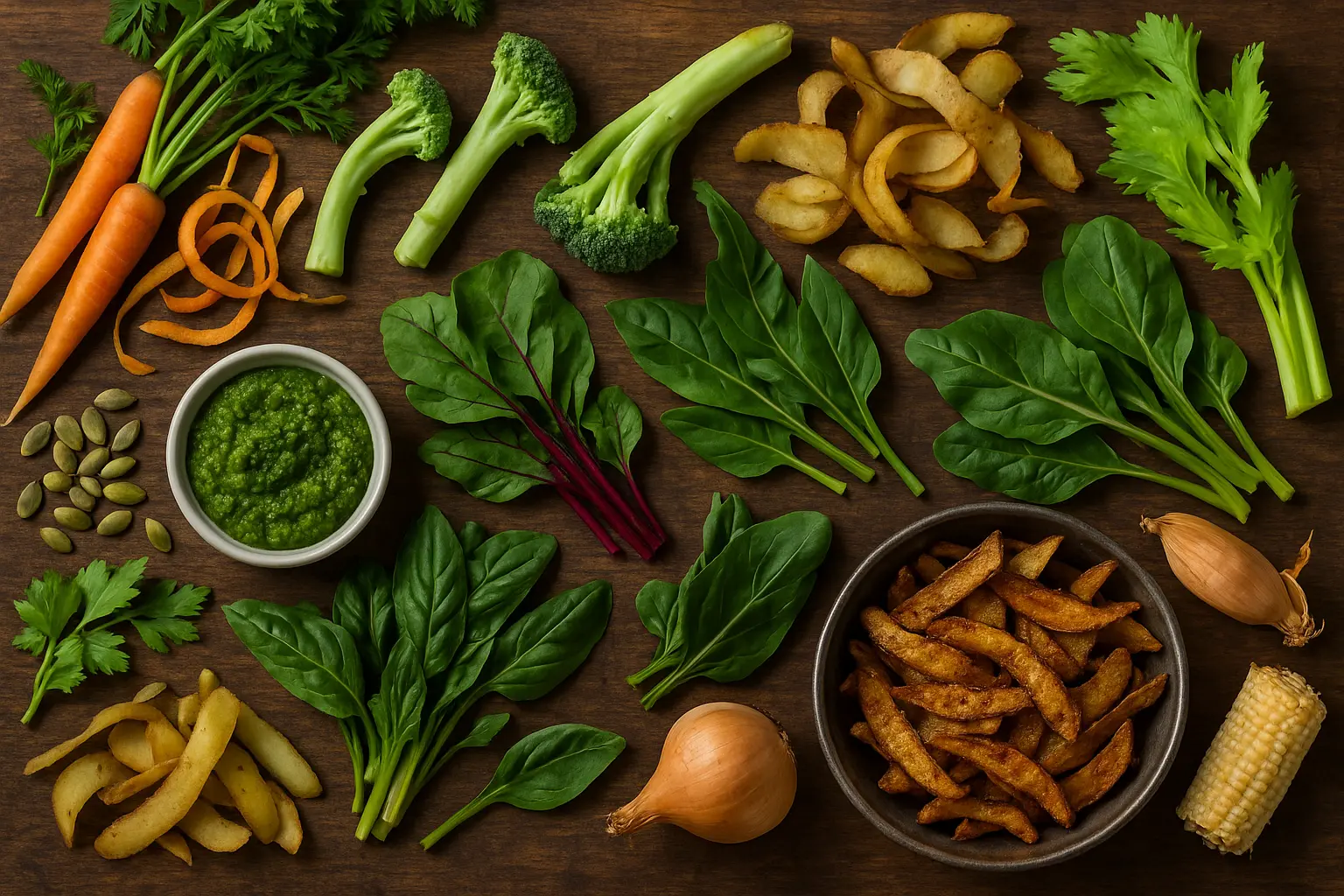 Zero-Waste Recipes Using Veggie Scraps