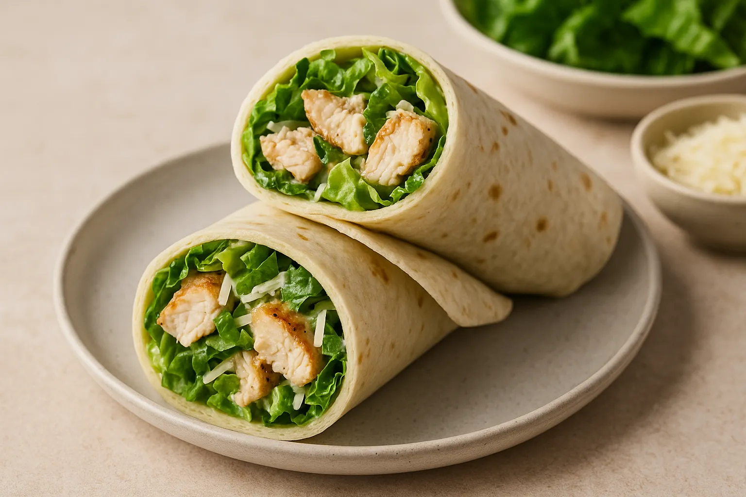 Chicken Caesar Wrap – Quick and Healthy Lunch Idea