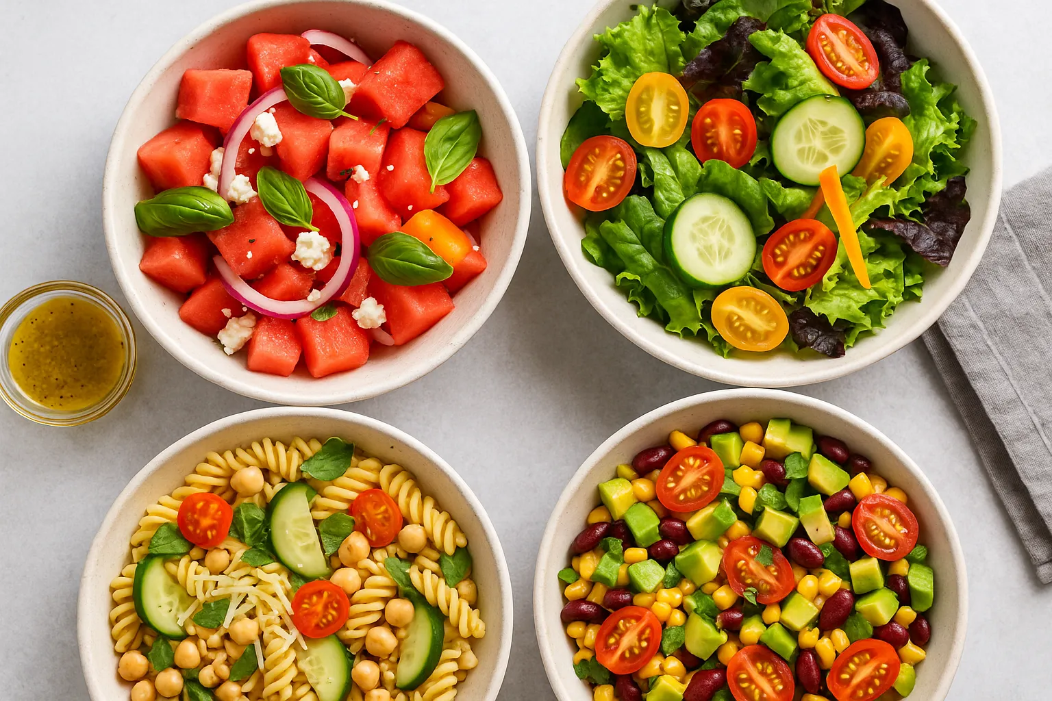 colorful-summer-salad-bowls-with-fresh-ingredients.