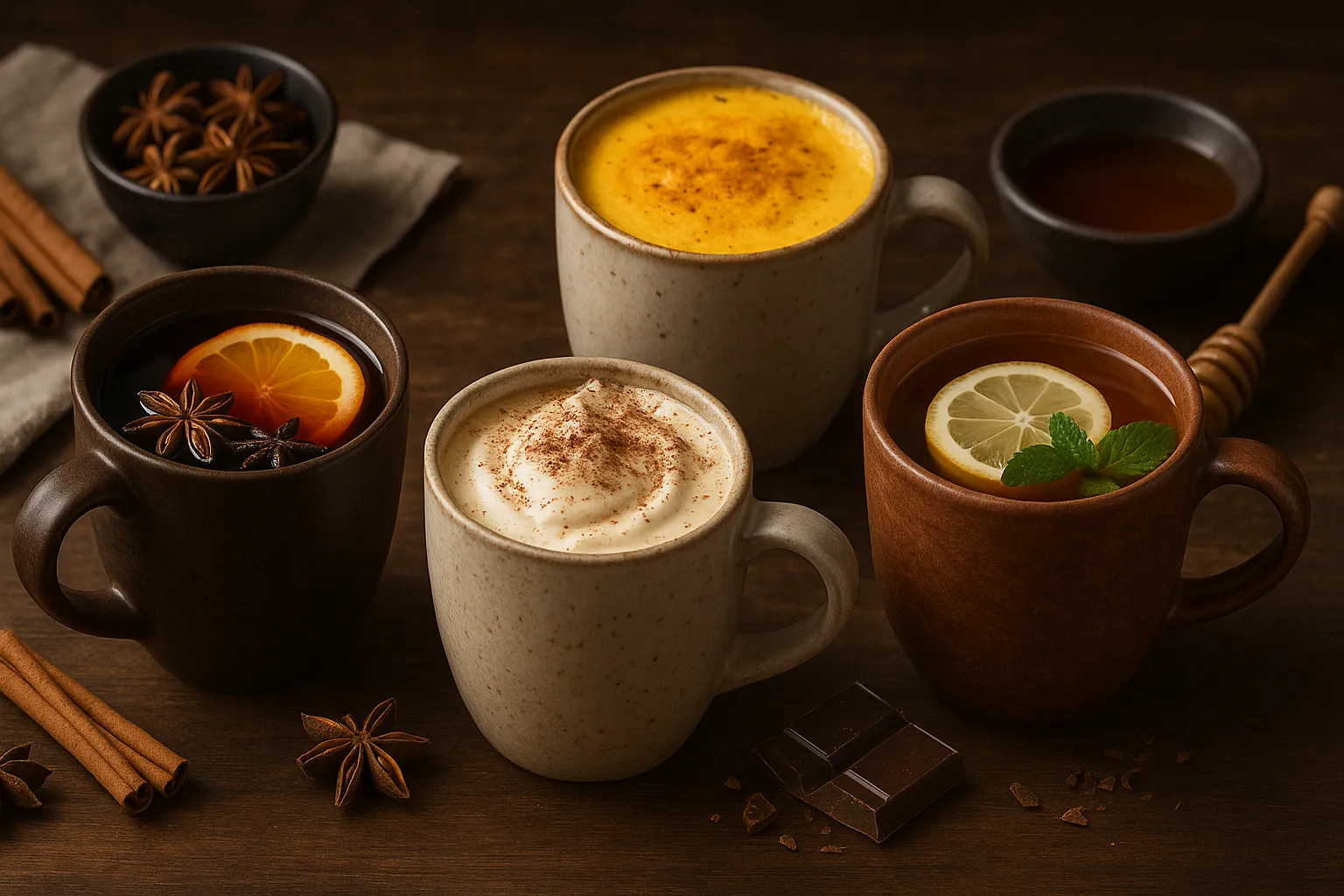 Homemade Hot Drinks to Sip on Cold Evenings