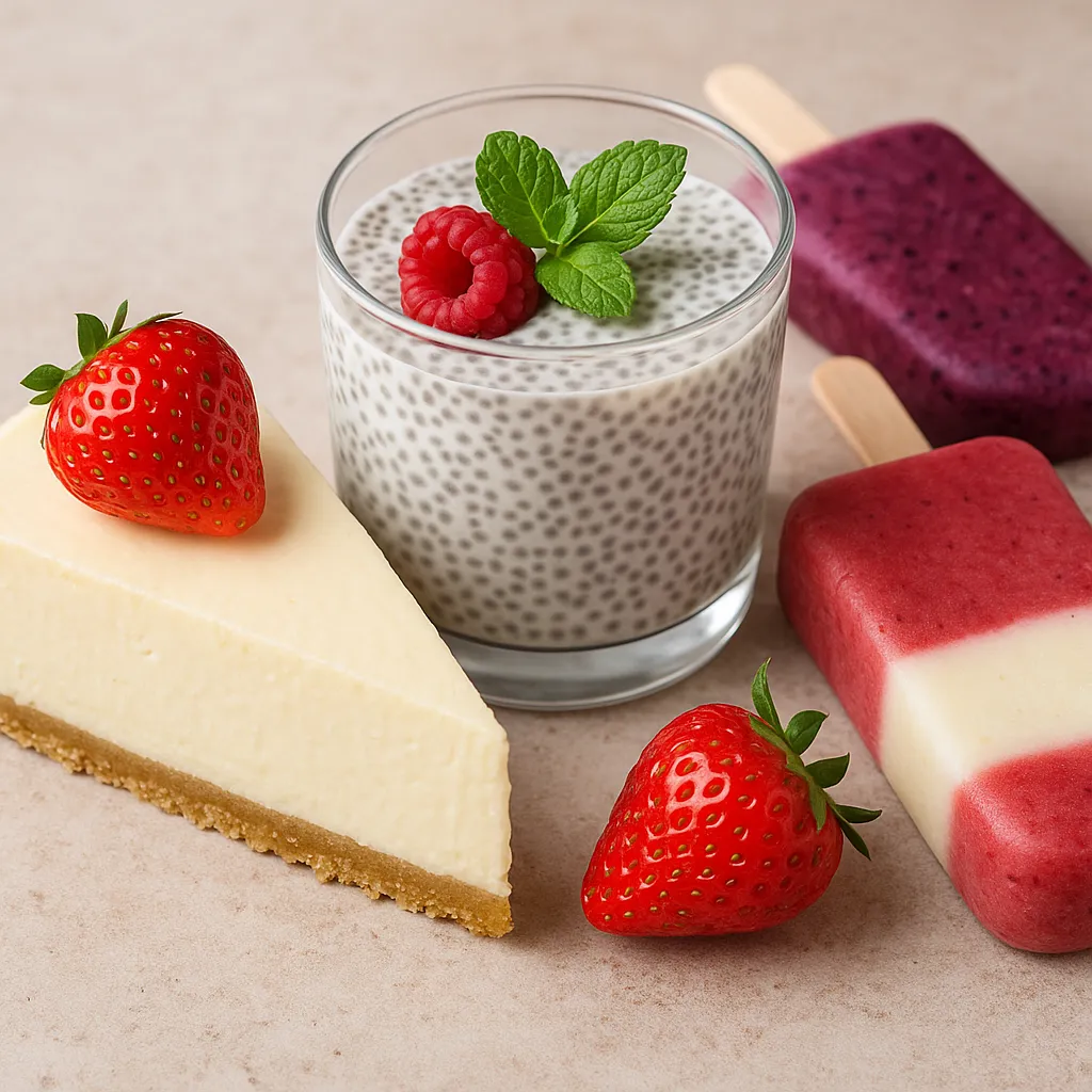 frozen-no-bake-desserts-strawberry-chia-popsicles-summer