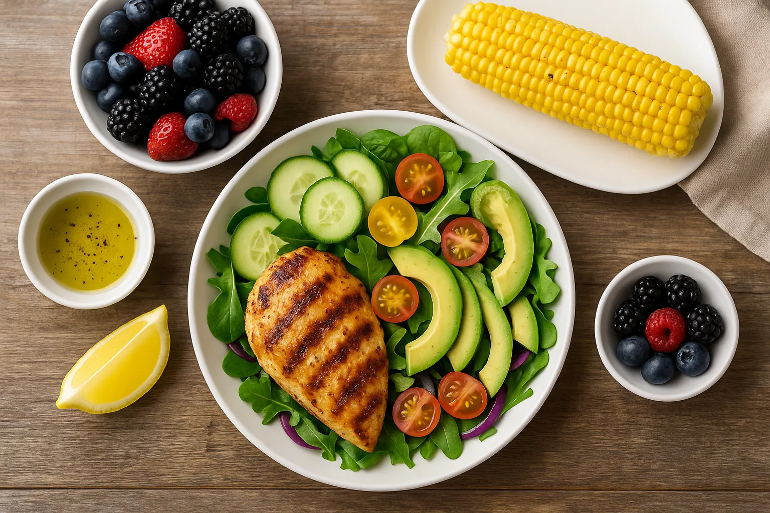 grilled-chicken-salad-light-summer-dinner.