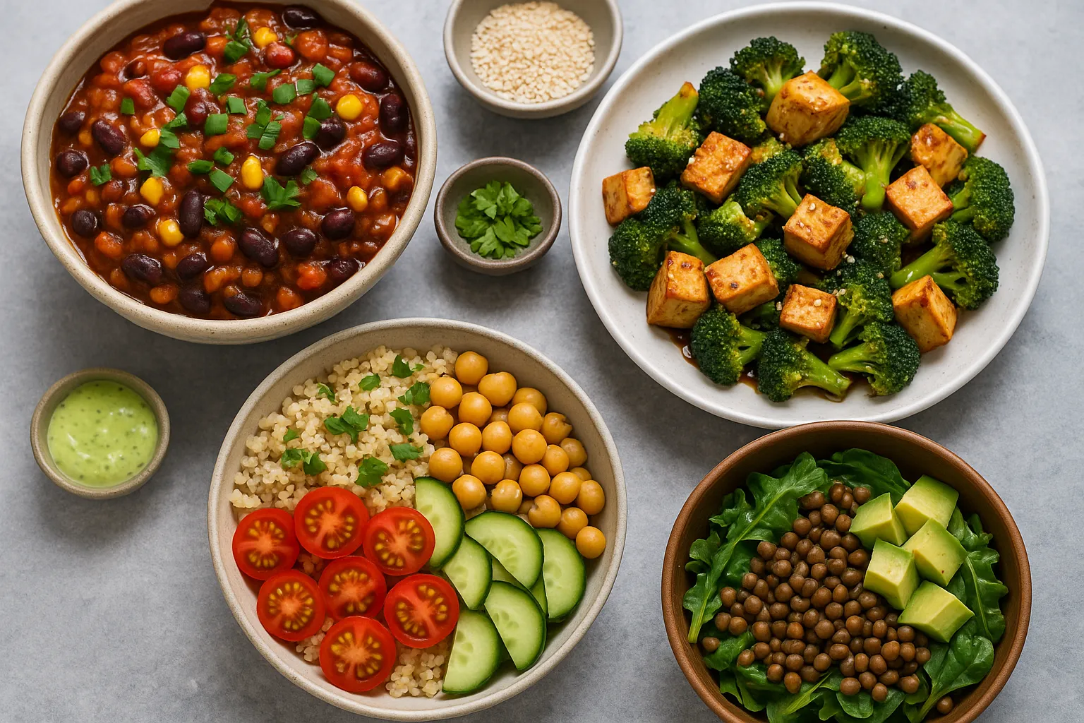 High-Protein Vegan Meals for Strength & Stamina