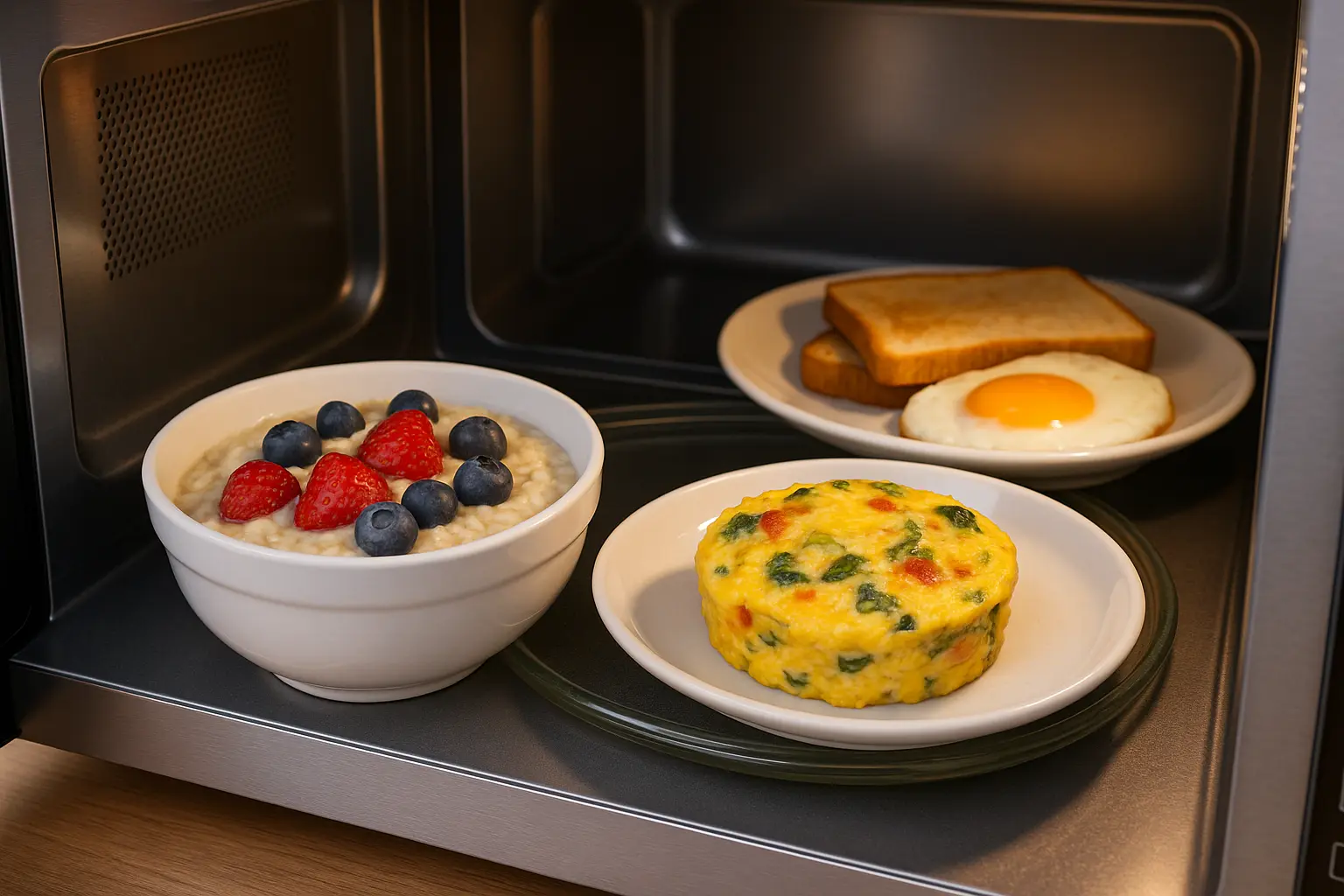 Quick Microwave Breakfasts Ready in Minutes
