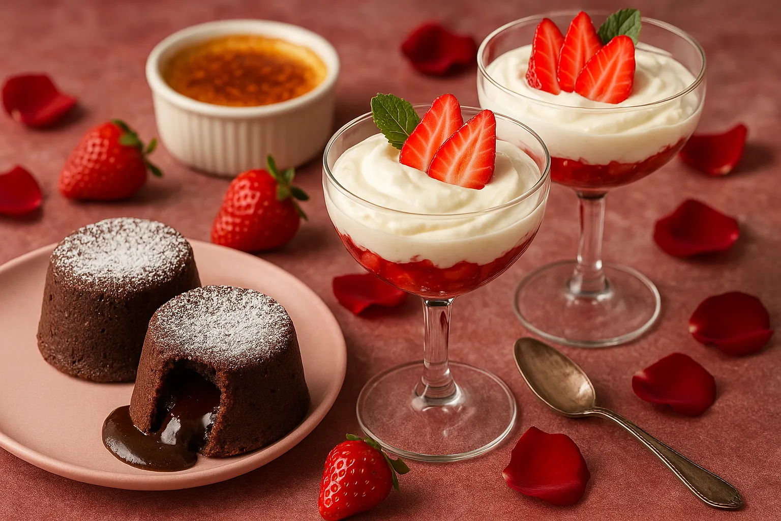 Romantic Desserts for Two That Aren’t Cliché